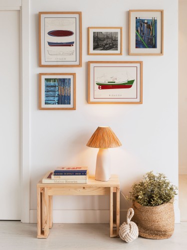 Panca in legno massello da 70 cm | LUFE