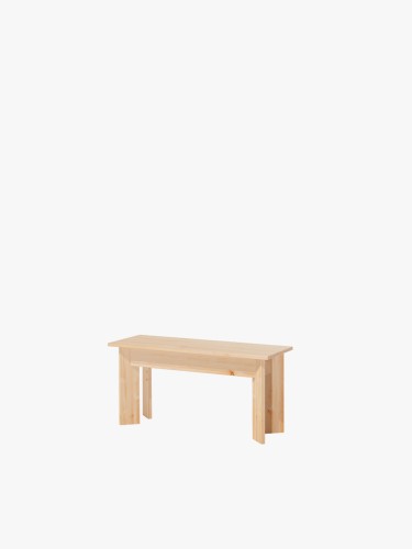 Banco de madera 90X35 BATU | LUFE