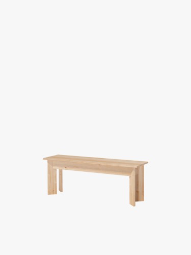 Banco de madeira 120X35 BATU | LUFE