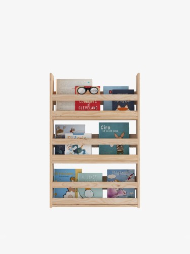 Étagère Montessori 3 tablettes en bois | LUFE