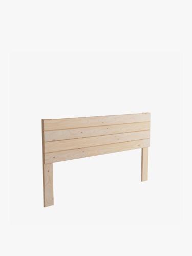 Cabeceira com pernas de madeira para cama de 160 cm | LUFE