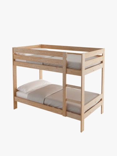 Lit superposé en bois de 105 cm | LUFE
