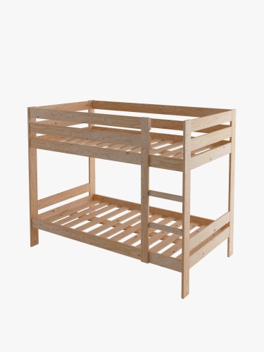 Lit superposé en bois de 105 cm | LUFE