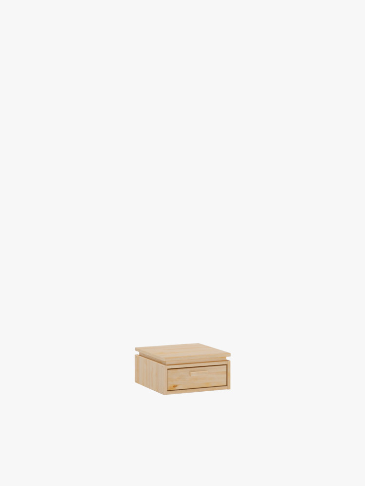 LIBE table de chevet avec tiroir 39x22