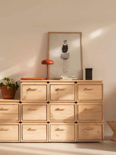 Móvel arquivador com 9 gavetas LIBE | LUFE