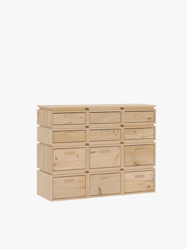 Mueble archivador con 12 cajones LIBE | LUFE