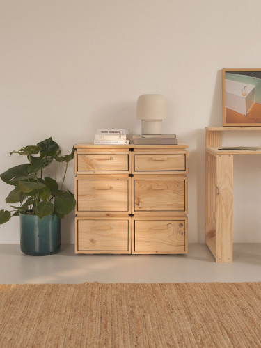 Mueble archivador con 6 cajones LIBE | LUFE