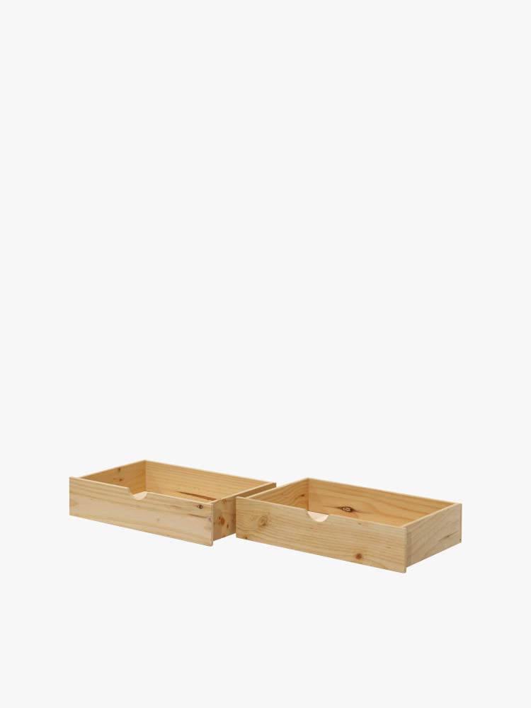 Cajones de almacenaje fondo 65 cm de madera | LUFE 2