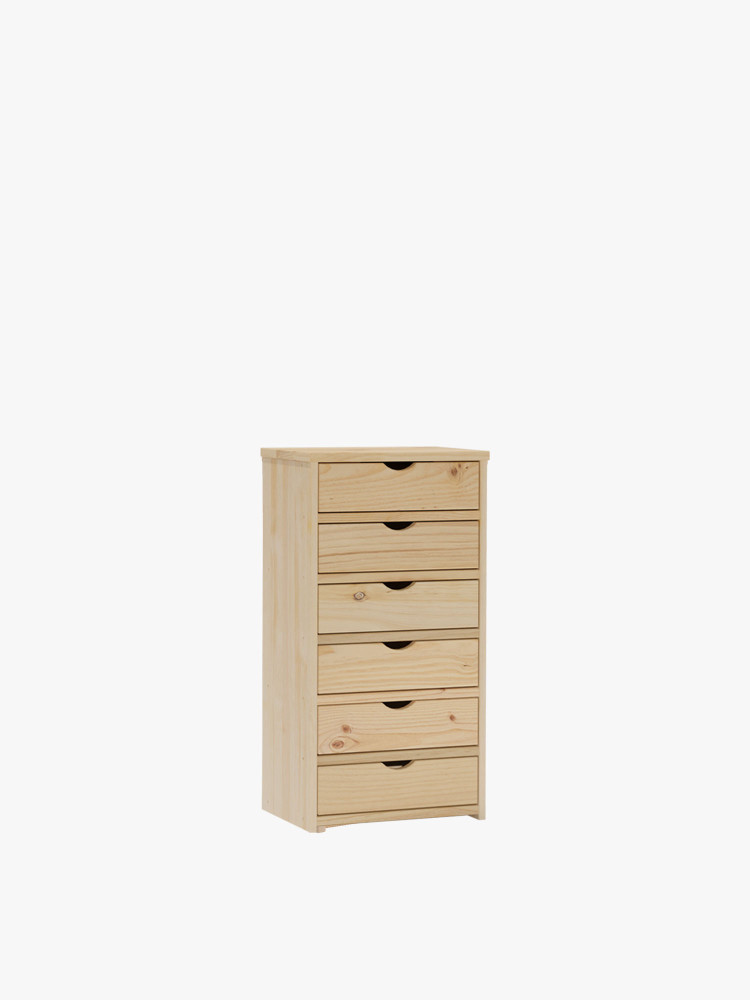 GAU chiffonnier 6 tiroirs