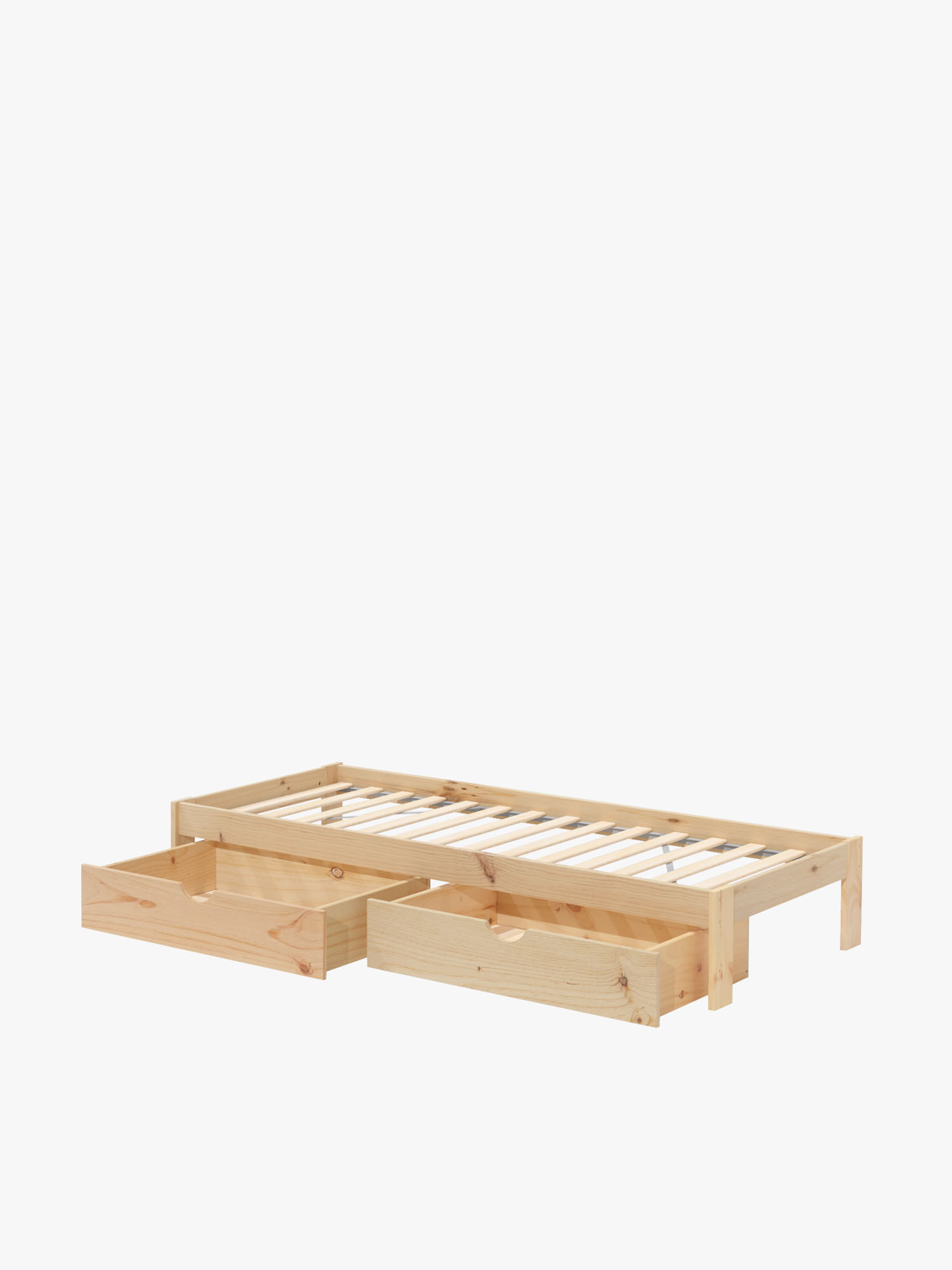 BASO lit simple 80 avec tiroirs