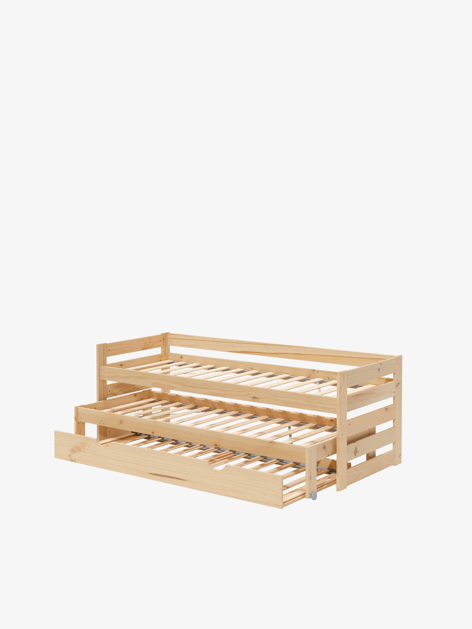 Cama nido compacta triple individual de 90 cm | LUFE