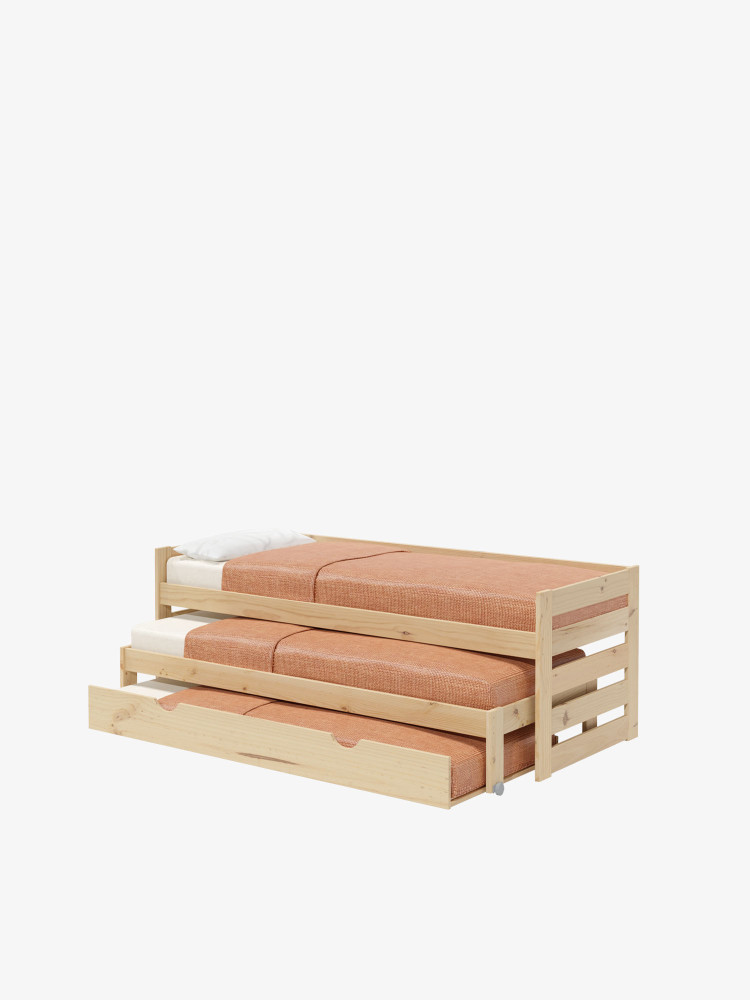 LORE cama dupla compacta 90 tripla