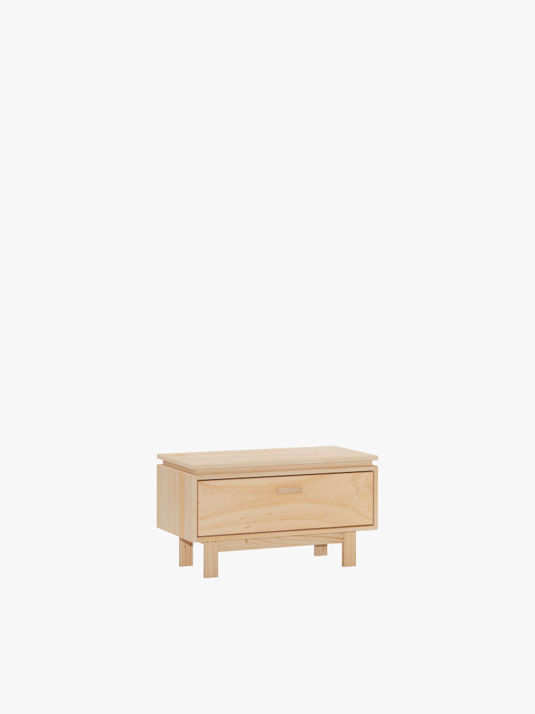 AIKA comodino con cassetto 78x44