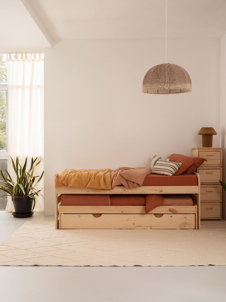 LORE cama dupla compacta 80 tripla 2