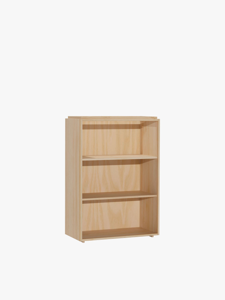 Modulo scaffale in legno naturale | LUFE