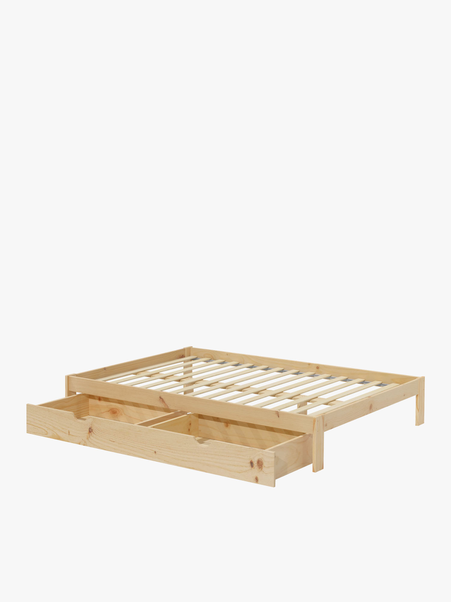 Cama doble BASO 150 cm con cajón | LUFE