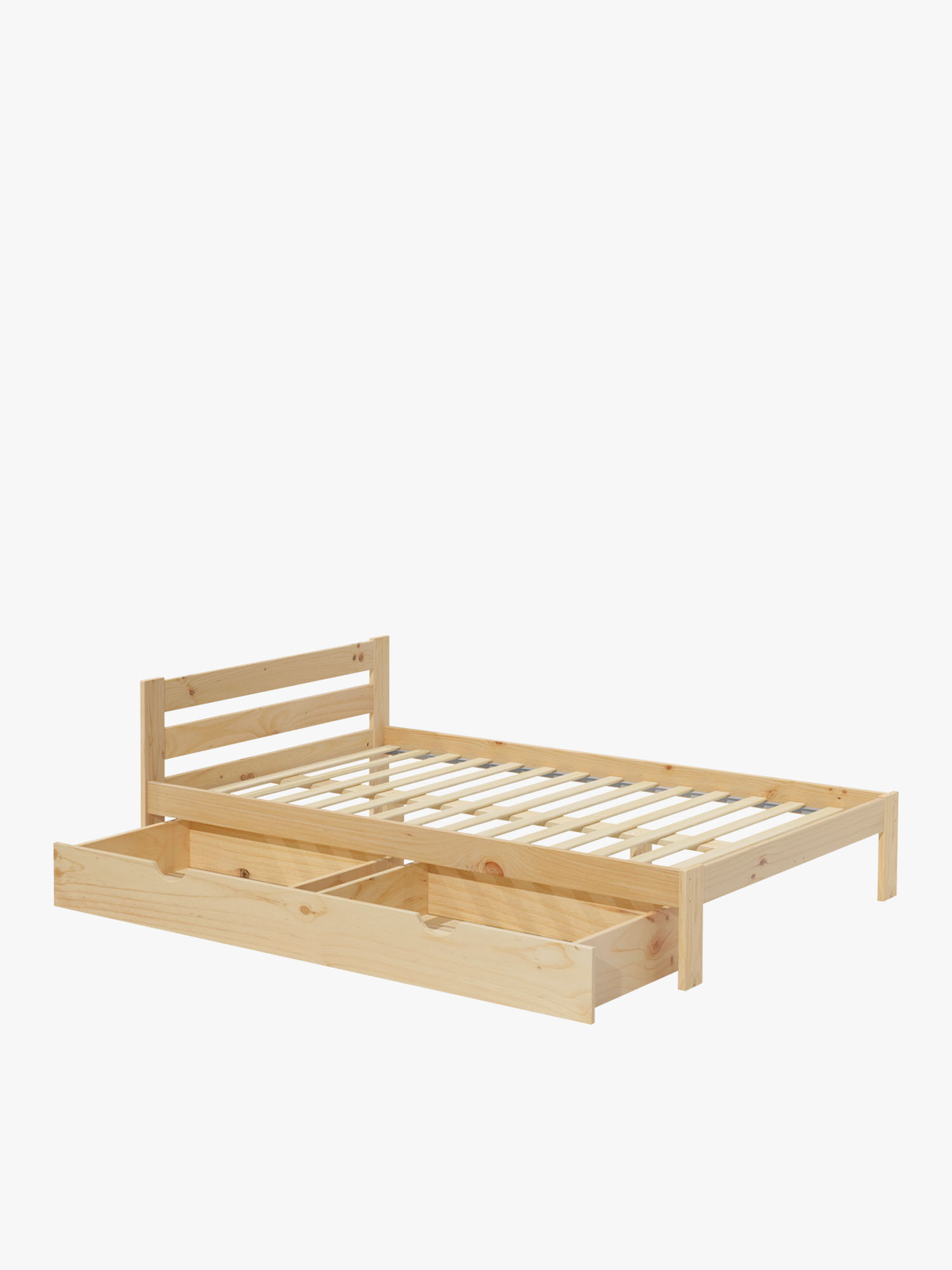 Cama LORE de casal de 135 cm com gaveta | LUFE