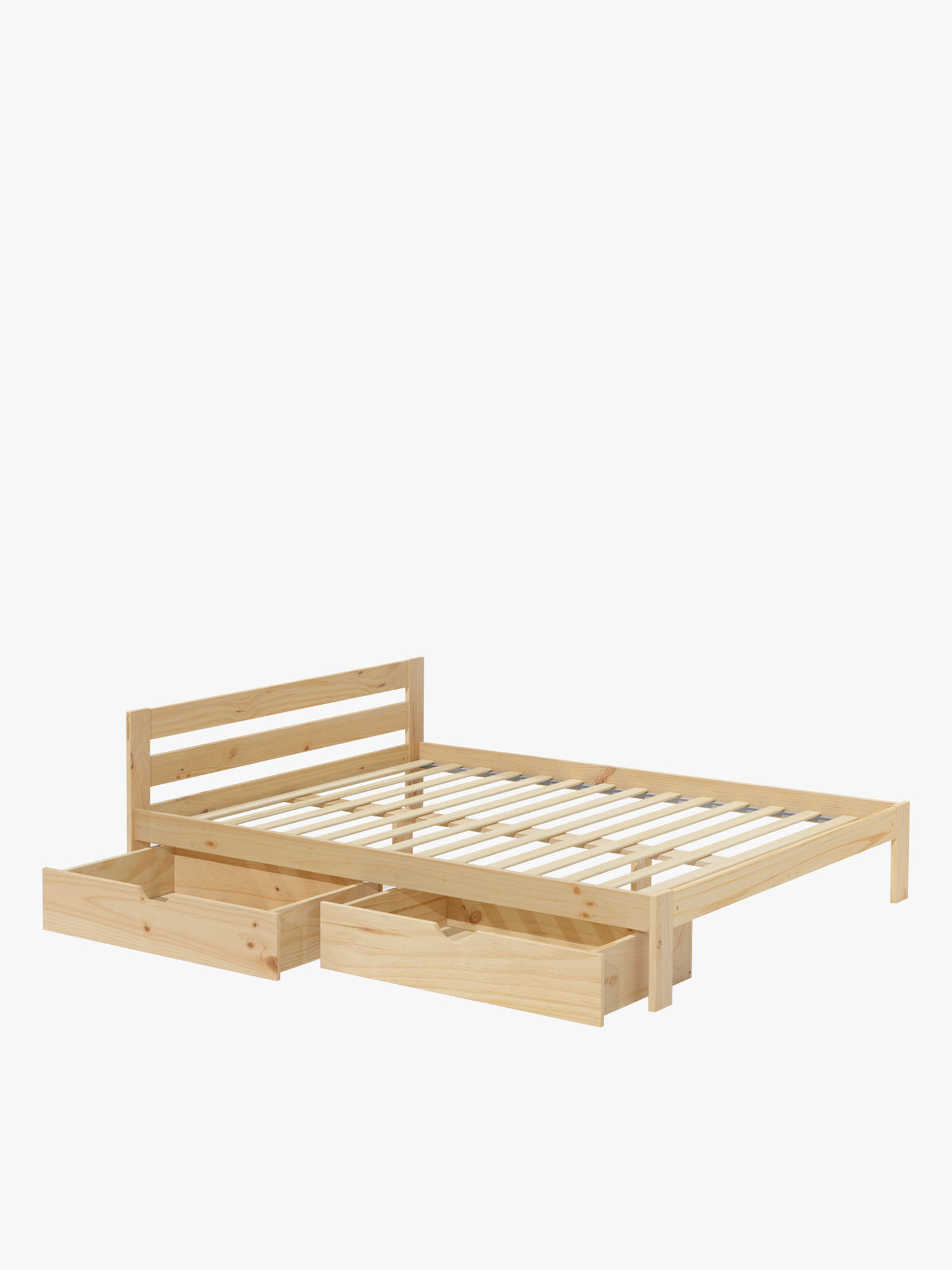 Cama LORE de casal de 180 cm com gavetas | LUFE