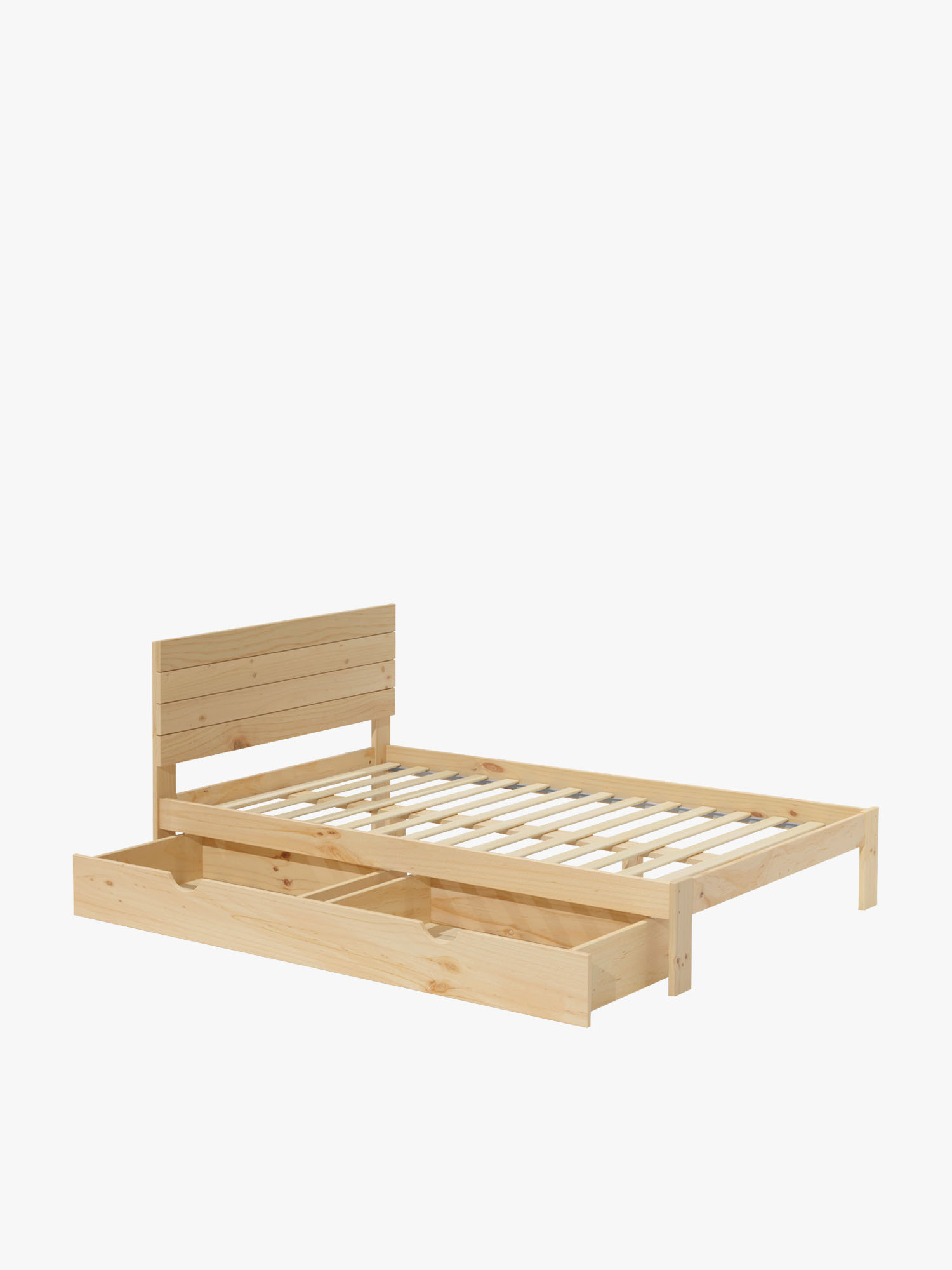 Cama TESTA de casal de 135 cm com gaveta | LUFE