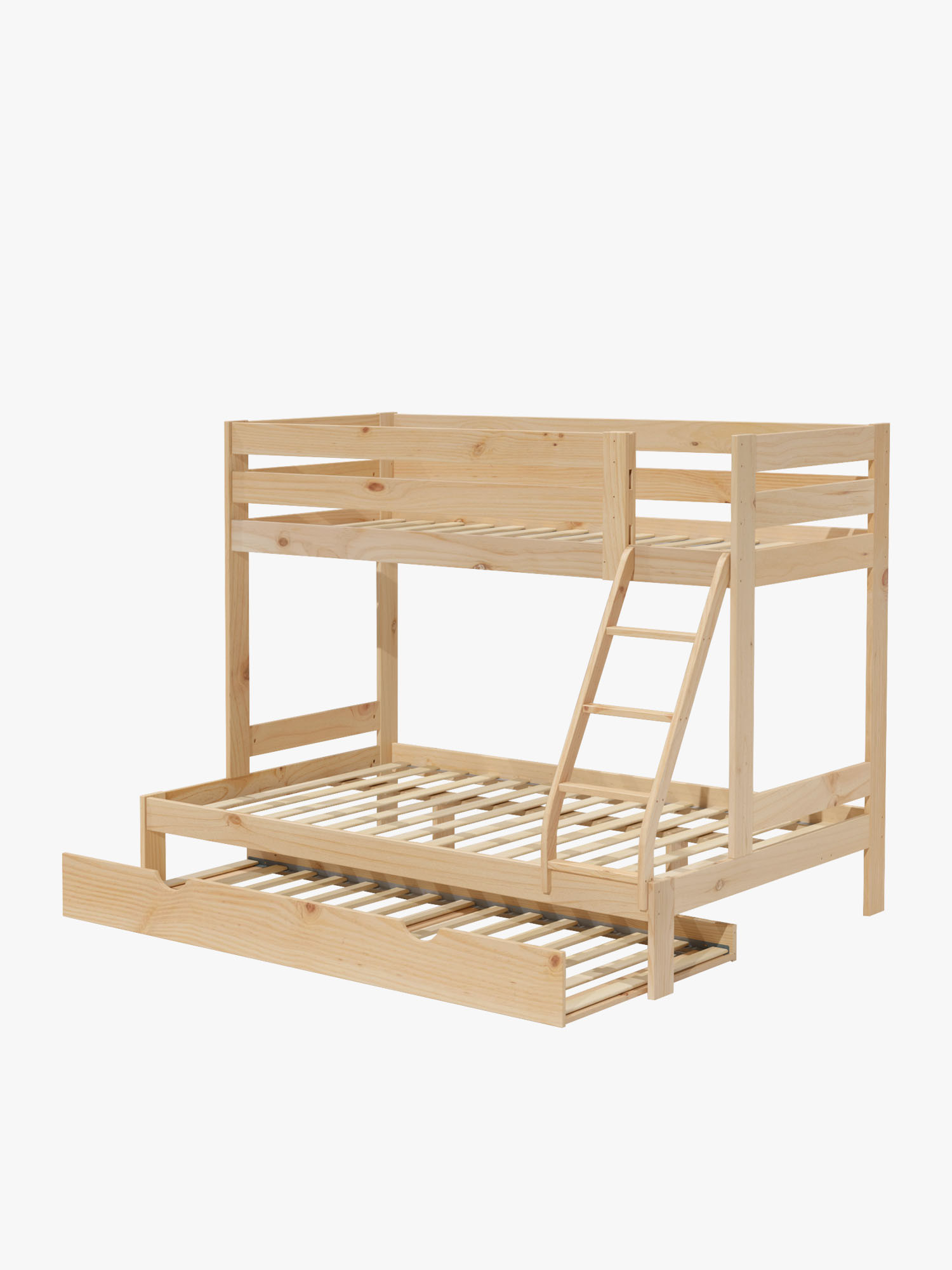 Beliche de casal cama 90 e 140 com gaveta-cama | LUFE