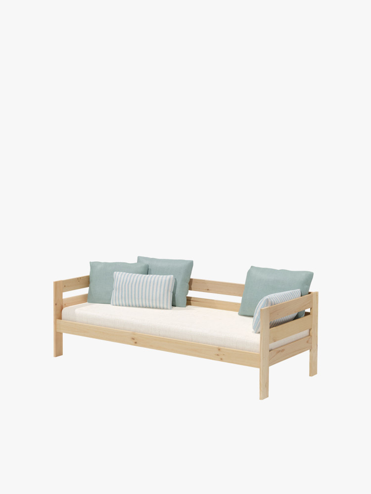 Lit banquette serie 90 cm en bois | LUFE
