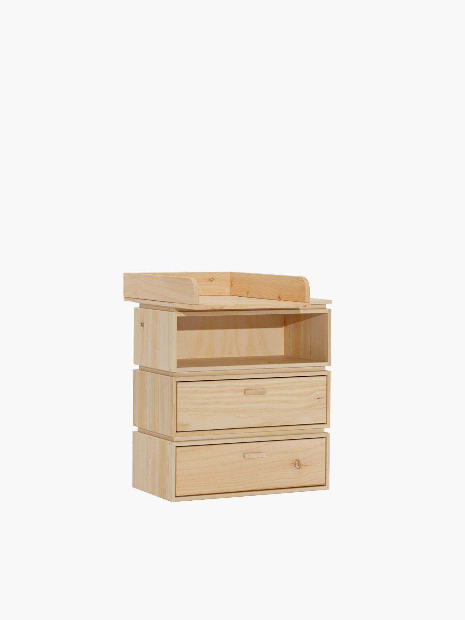 Cómoda modular com muda-fraldas removível para bebé | LUFE