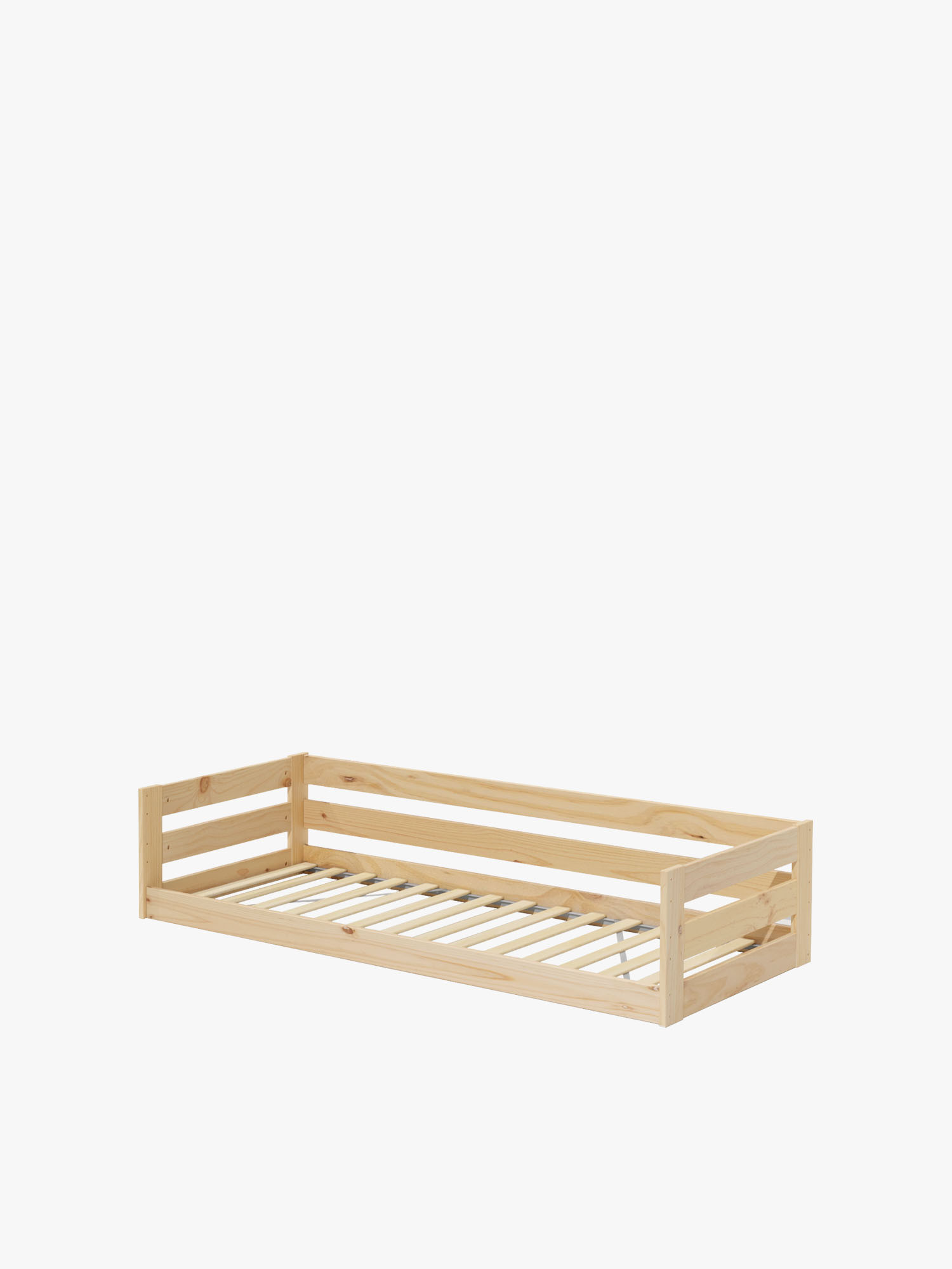 Cama infantil Montessori 80 em madeira natural | LUFE