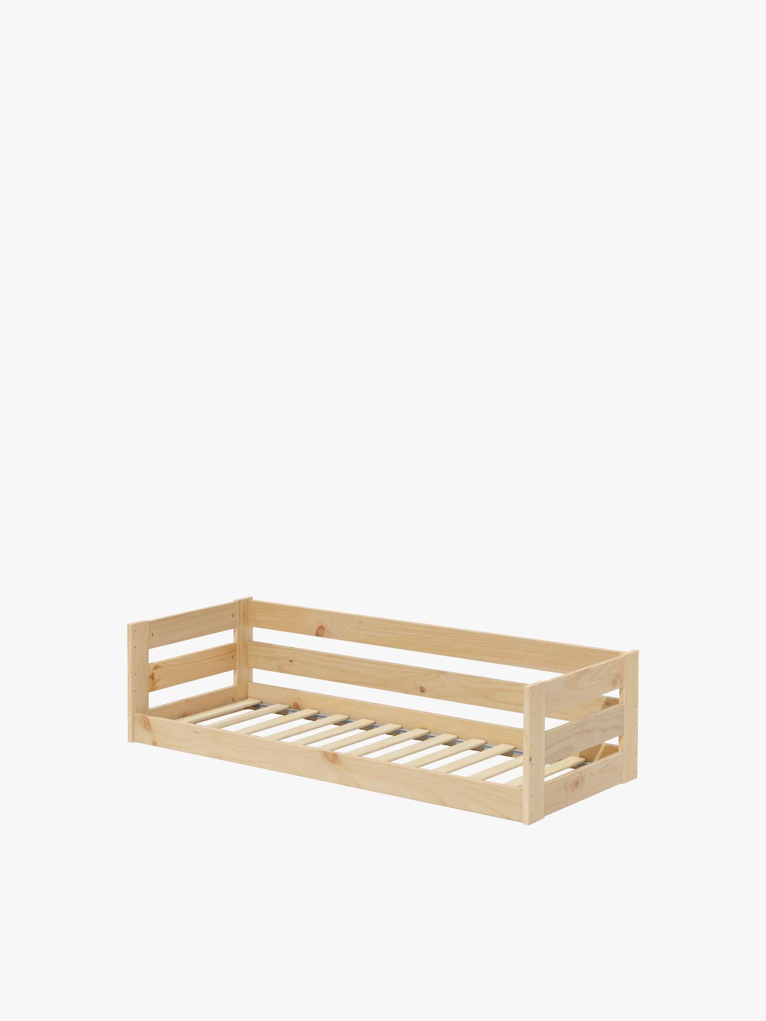 Cama infantil Montessori 70x160 em madeira de pinho | LUFE