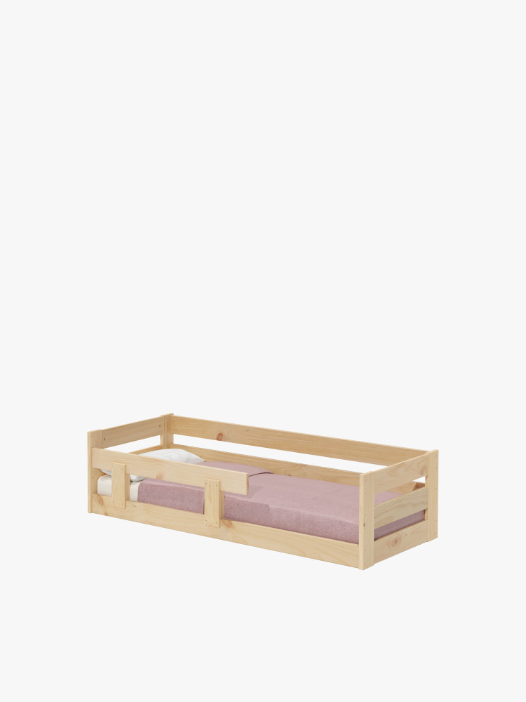 Lit enfant Montessori 70x160 en bois écologique | LUFE