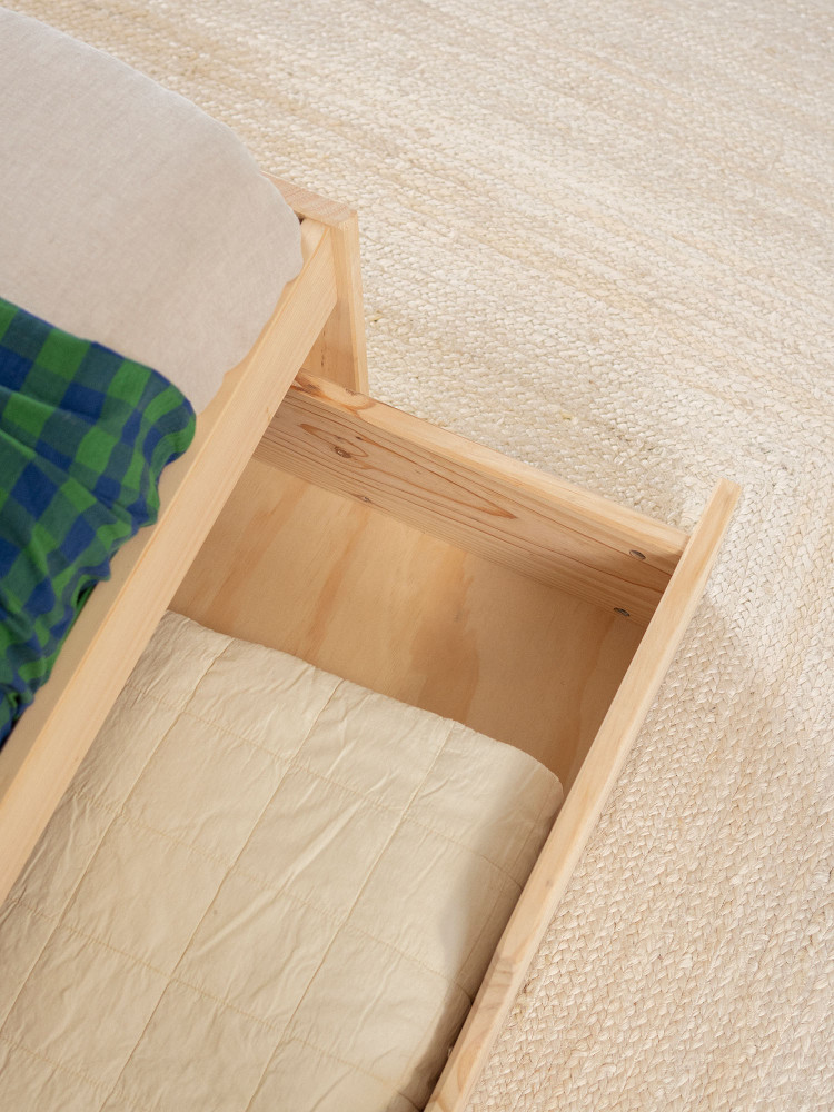 Tiroir de rangement profondeur 90 cm en bois | LUFE 2