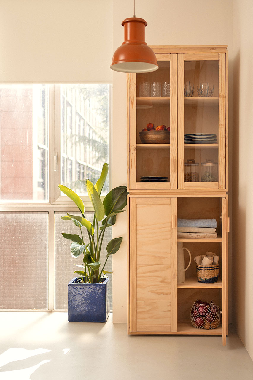LIBE vitrina despensa 157x198