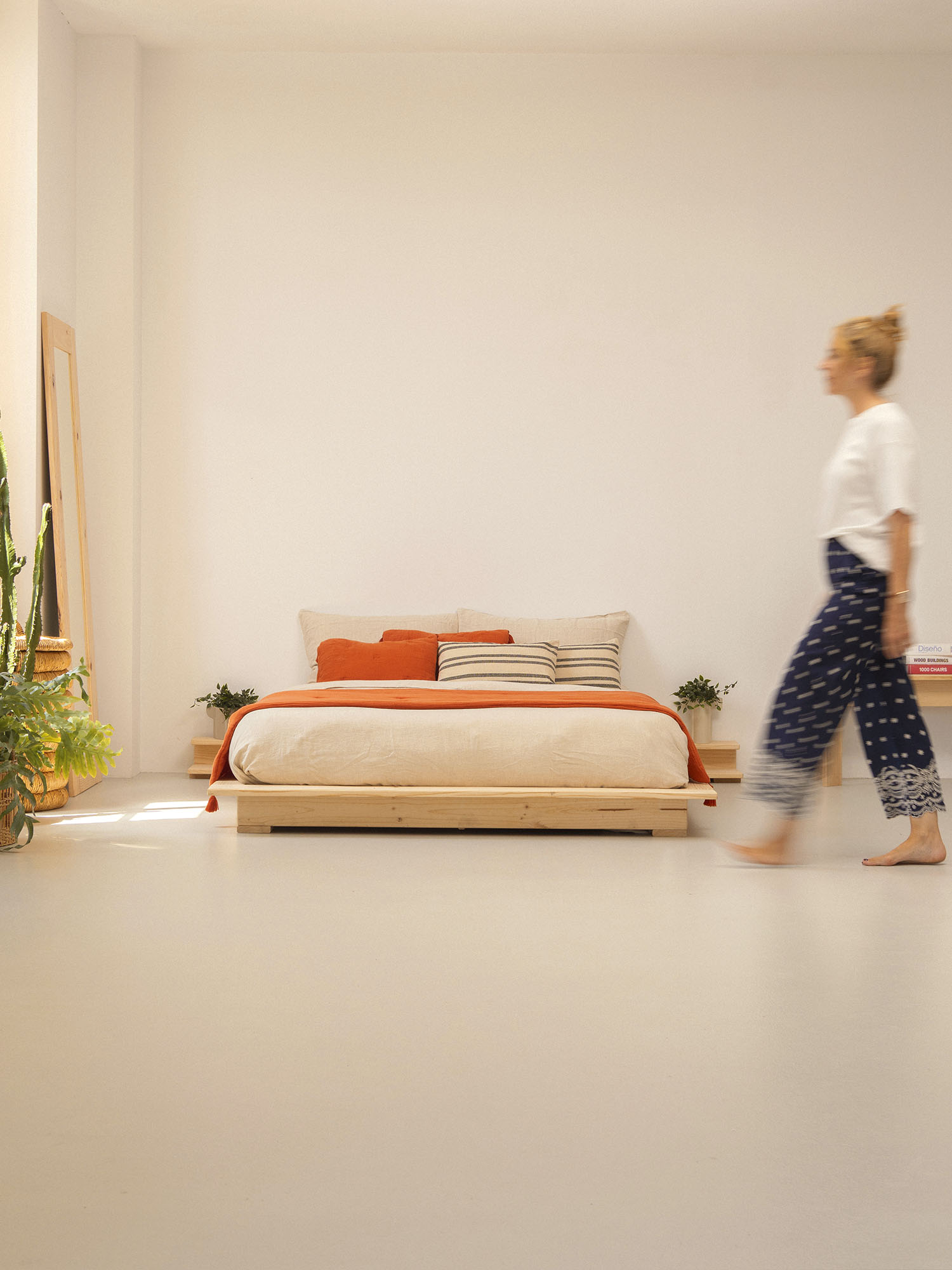 Imagen de ambiente 5 para:cama baja tipo futón japonés