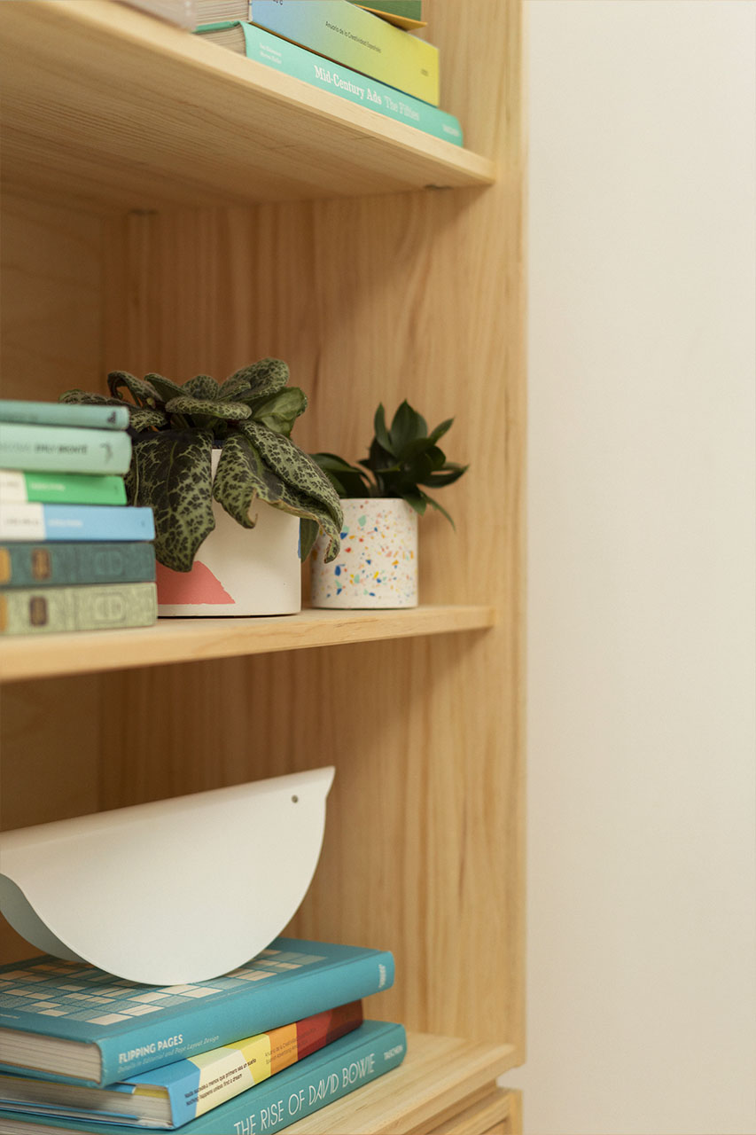 Imagen de ambiente 5 para:Estantería librería con cajones debajo