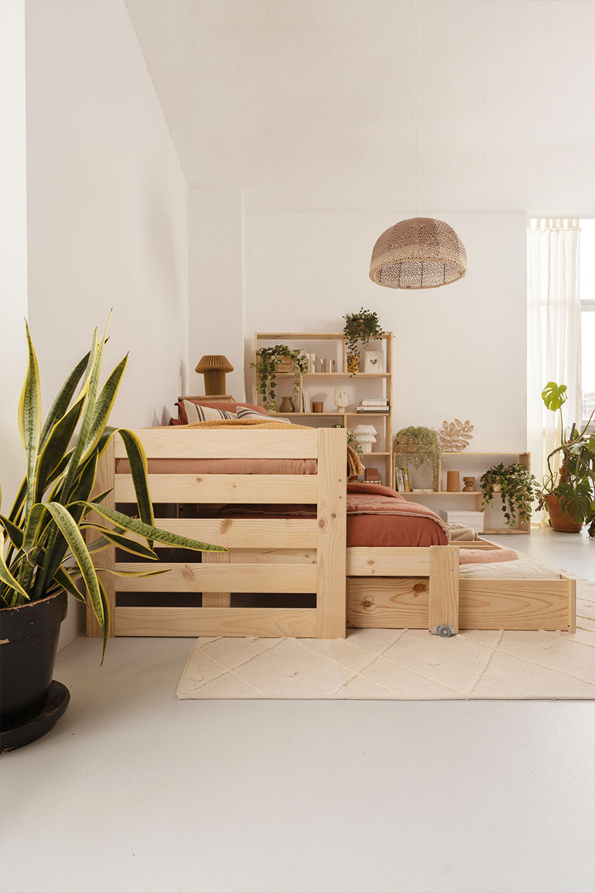 Imagen de ambiente 6 para:Cama de tres niveles con almacenaje debajo